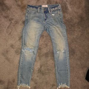Free people ripped jeans